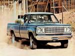 Dodge W100 Custom Pickup 1977 года
